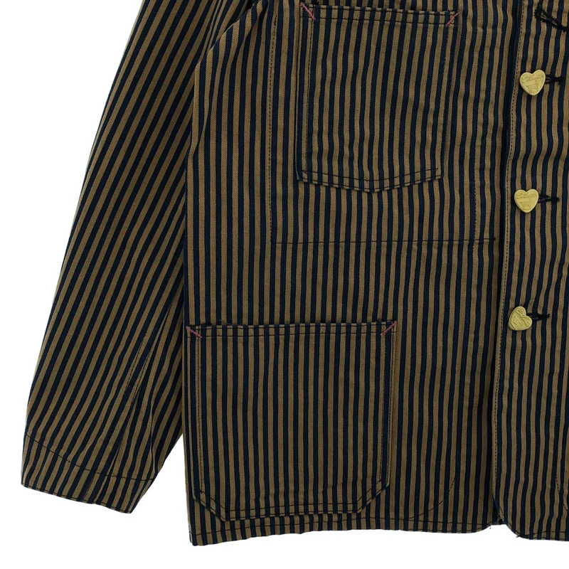 TCB JEANS / ティーシービージーンズ | ヒッコリー カバーオール |