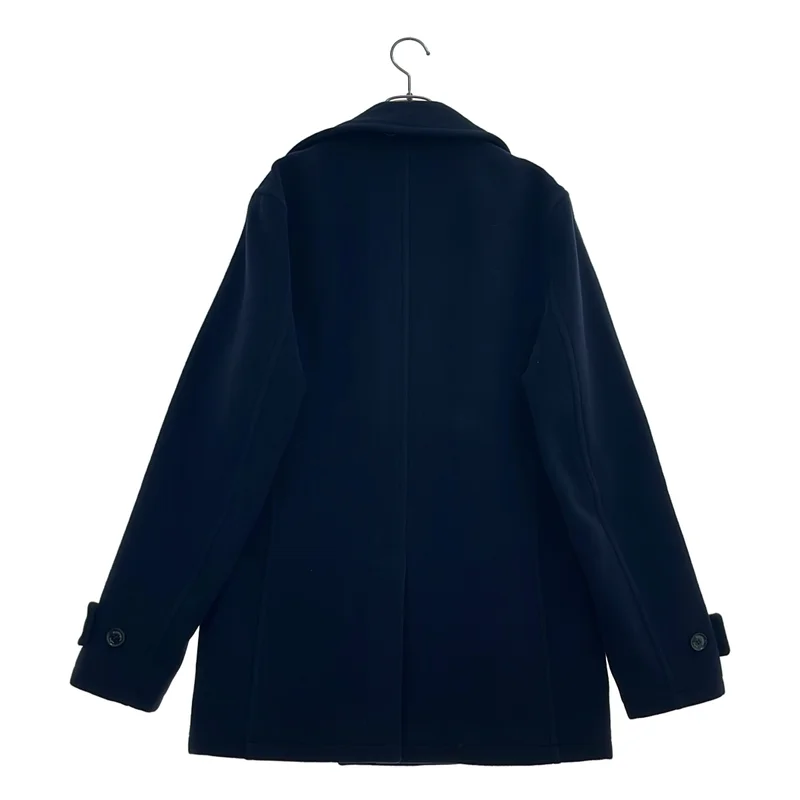 Ermenegildo Zegna / エルメネジルドゼニア | ウール カシミヤ 裏地キルティング Pコート | 50 | メンズ