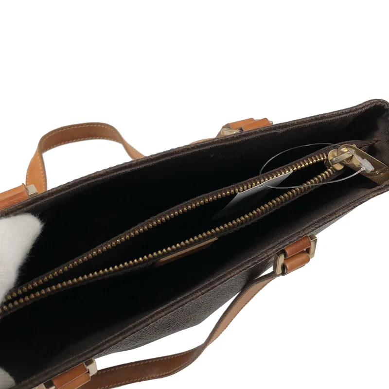 CELINE / セリーヌ | マカダム 総柄 PVC レザー ショルダーバッグ |