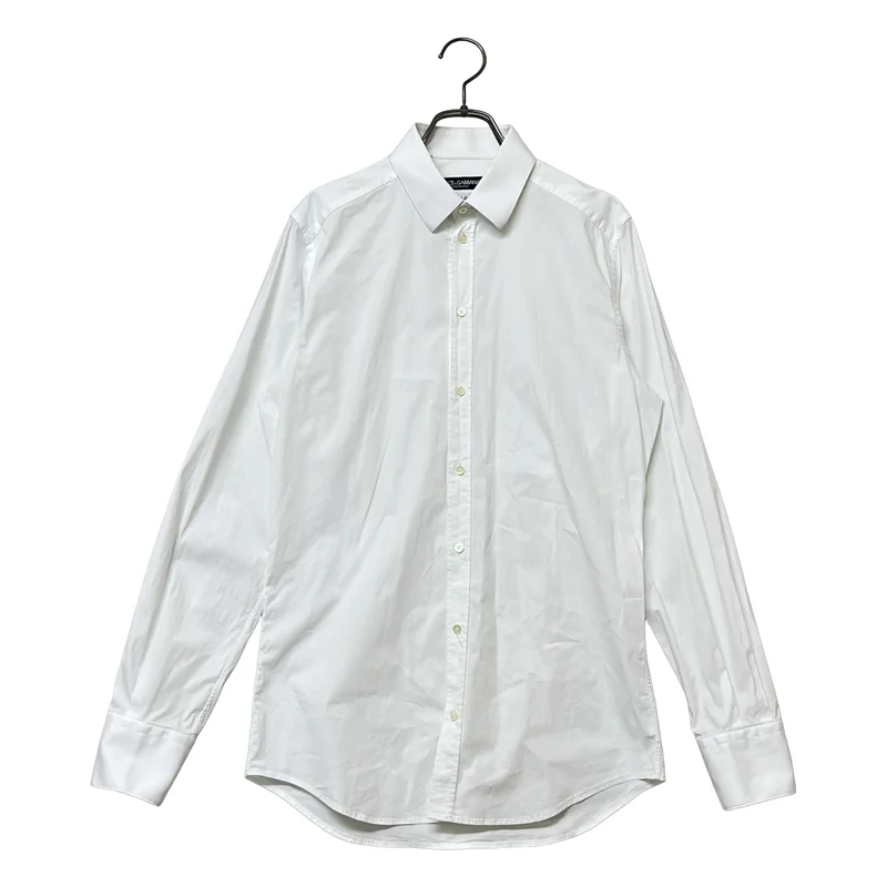DOLCE＆GABBANA / ドルチェ＆ガッバーナドルガバ | コットン スタンダードシャツ | 15 1/2 | 39 | メンズ