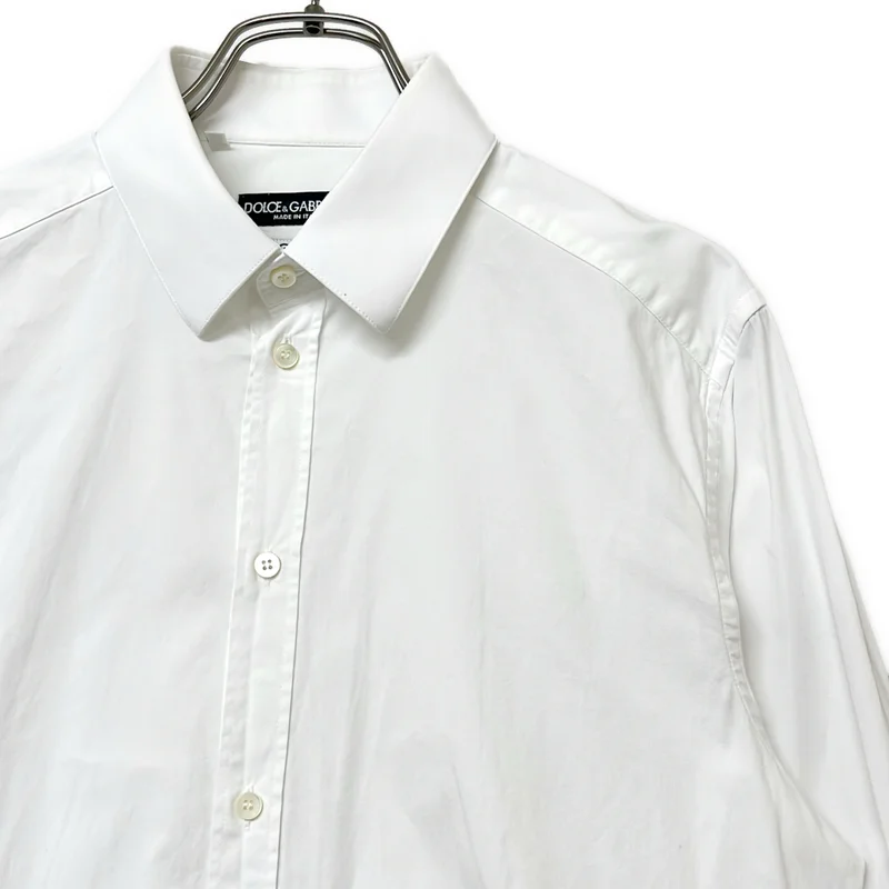 DOLCE＆GABBANA / ドルチェ＆ガッバーナドルガバ | コットン スタンダードシャツ | 15 1/2 | 39 | メンズ