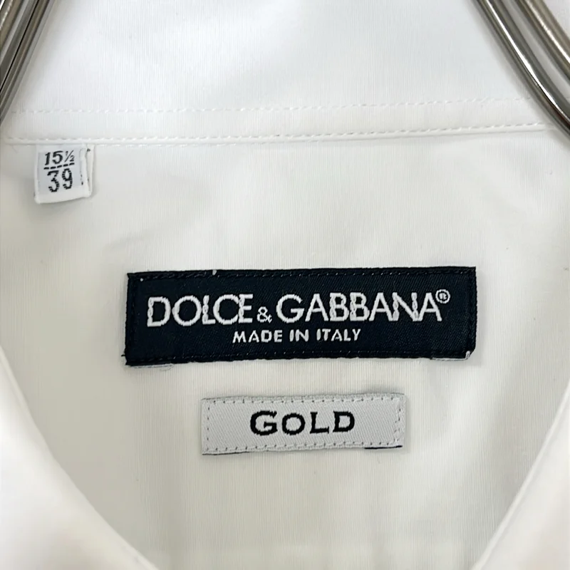 DOLCE＆GABBANA / ドルチェ＆ガッバーナドルガバ | コットン スタンダードシャツ | 15 1/2 | 39 | メンズ