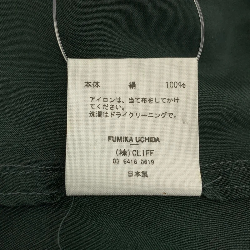 FUMIKA UCHIDA / フミカウチダ | SILK CACHECOEUR SHIRTS シルク カシュクール シャツ | 36 | レディース