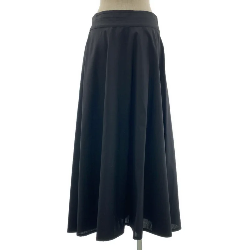 YOHJI YAMAMOTO +NOIR / ヨウジヤマモトプリュスノアール | 2006SS | ウール フレア ラップスカート | 1 | レディース