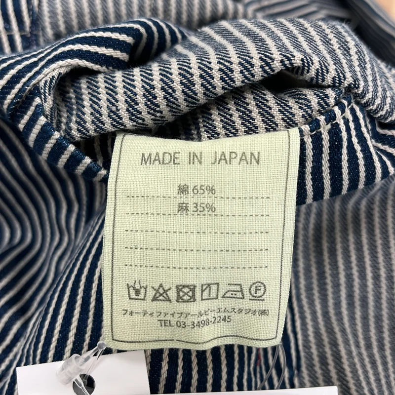 45r / フォーティファイブアール | ヒッコリー ロゴメタルボタン カバーオール ジャケット | 2 | メンズ