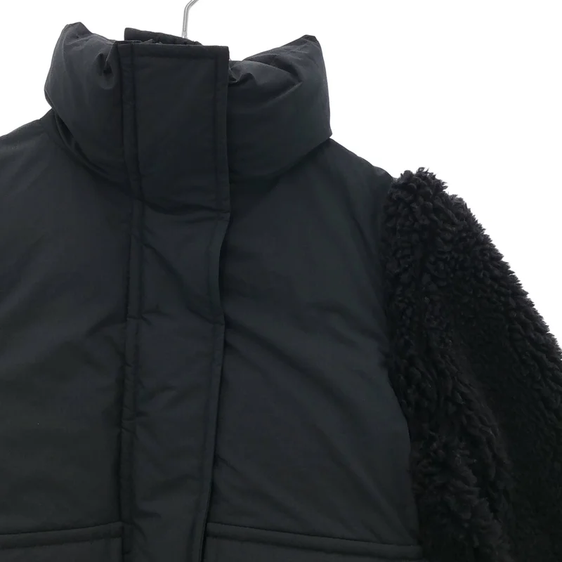 sacai / サカイ | 2022AW | Faux Shearling x Padded Blouson / ファーシャーリング パテッドブルゾン | 1 | レディース