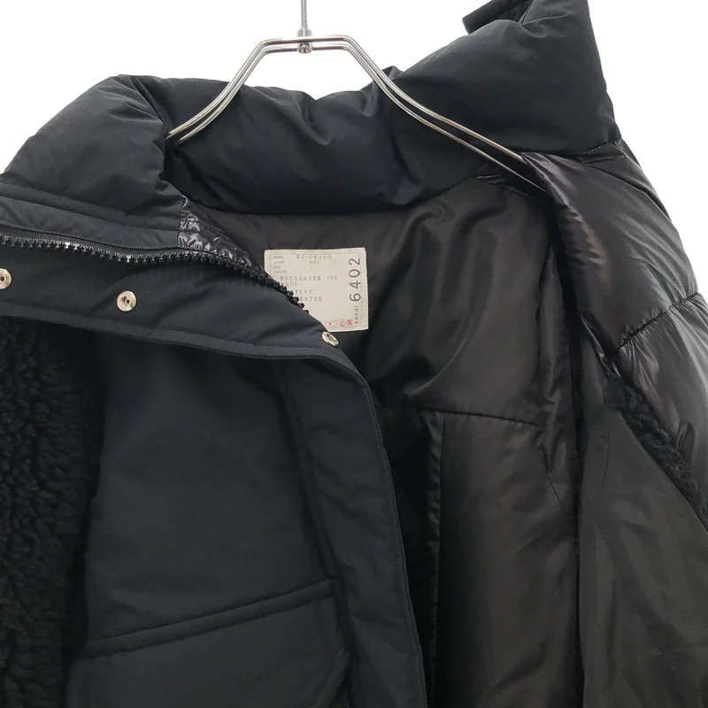 sacai / サカイ | 2022AW | Faux Shearling x Padded Blouson / ファーシャーリング パテッドブルゾン | 1 | レディース
