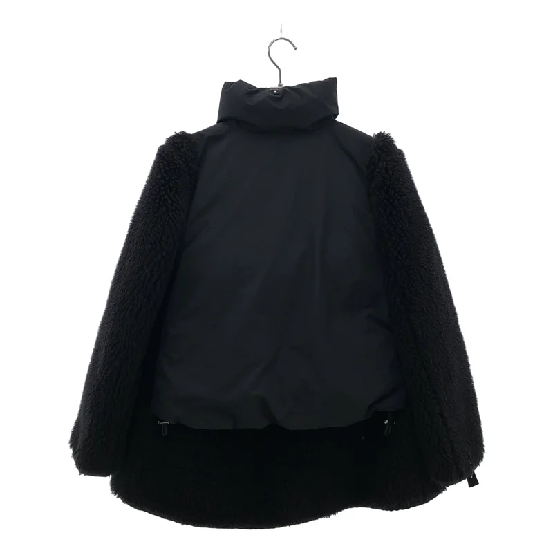 sacai / サカイ | 2022AW | Faux Shearling x Padded Blouson / ファーシャーリング パテッドブルゾン | 1 | レディース