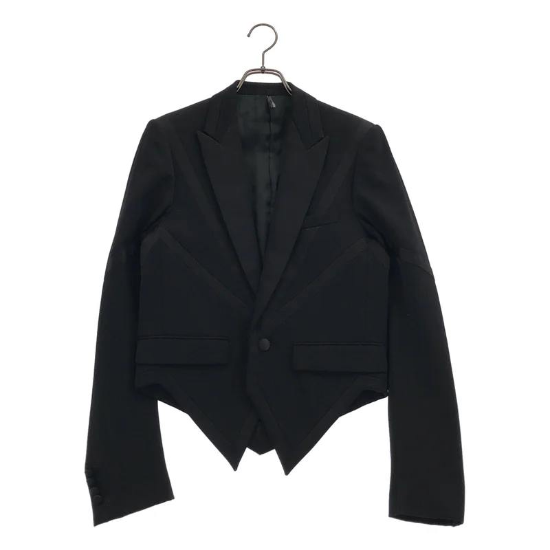 Dior homme / ディオールオム | 2004SS | strip ウール ピークドラペル ジャケット | 46 | メンズ