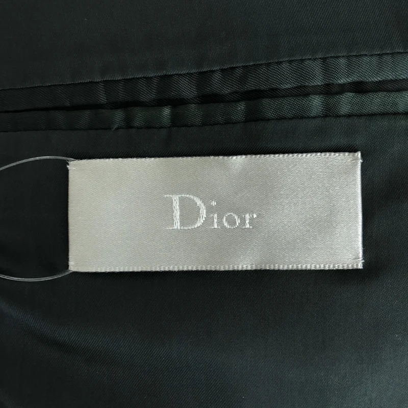 Dior homme / ディオールオム | 2004SS | strip ウール ピークドラペル ジャケット | 46 | メンズ