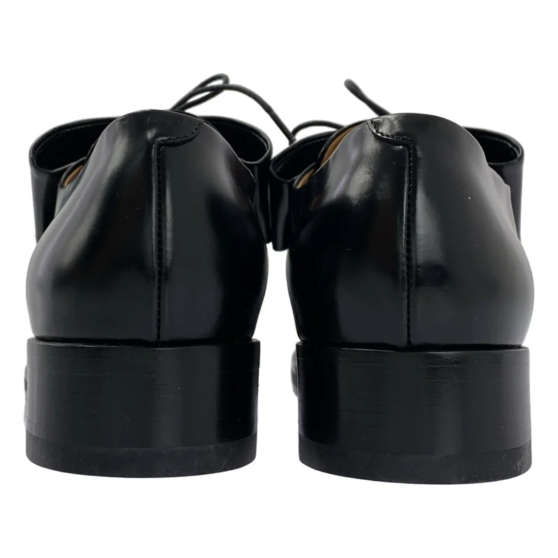 JIL SANDER / ジルサンダー | レザー リボン レースアップシューズ | 36 | レディース