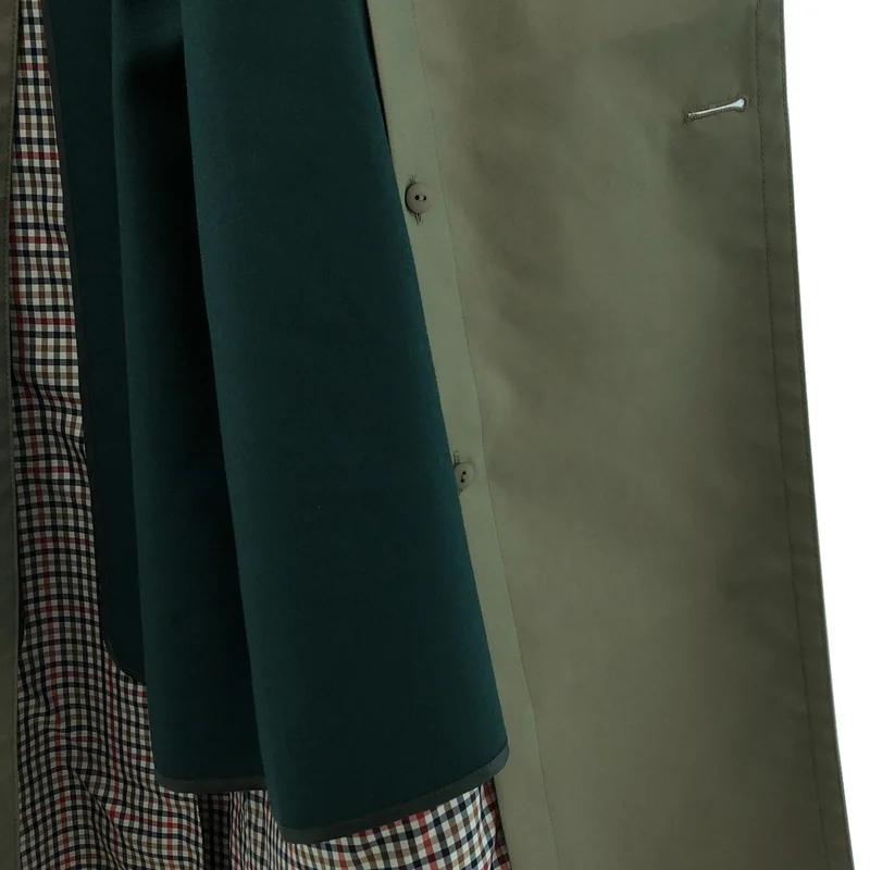 AQUASCUTUM / アクアスキュータム | アクアブライトツイル トレンチコート | 8 | レディース