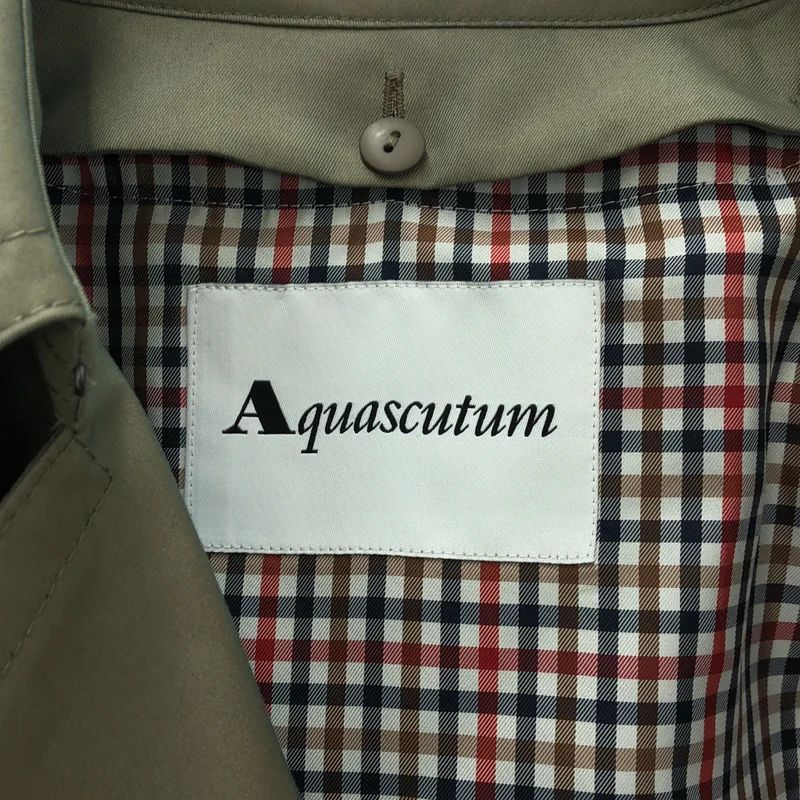 AQUASCUTUM / アクアスキュータム | アクアブライトツイル トレンチコート | 8 | レディース