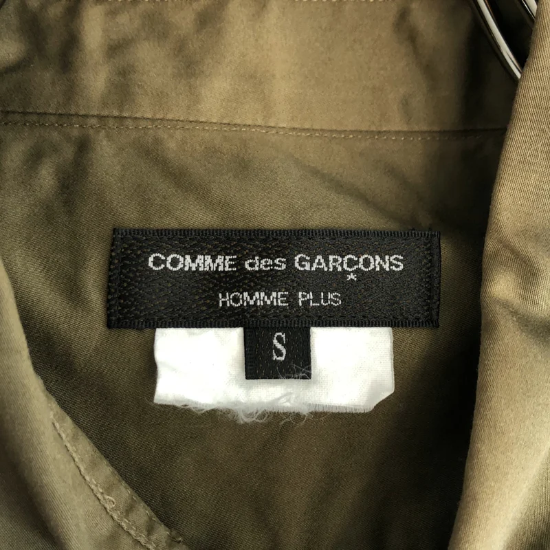 COMME des GARCONS HOMME PLUS / コムデギャルソンオムプリュス | 2015SS | コットン 金ボタン シャツジャケット | S | メンズ
