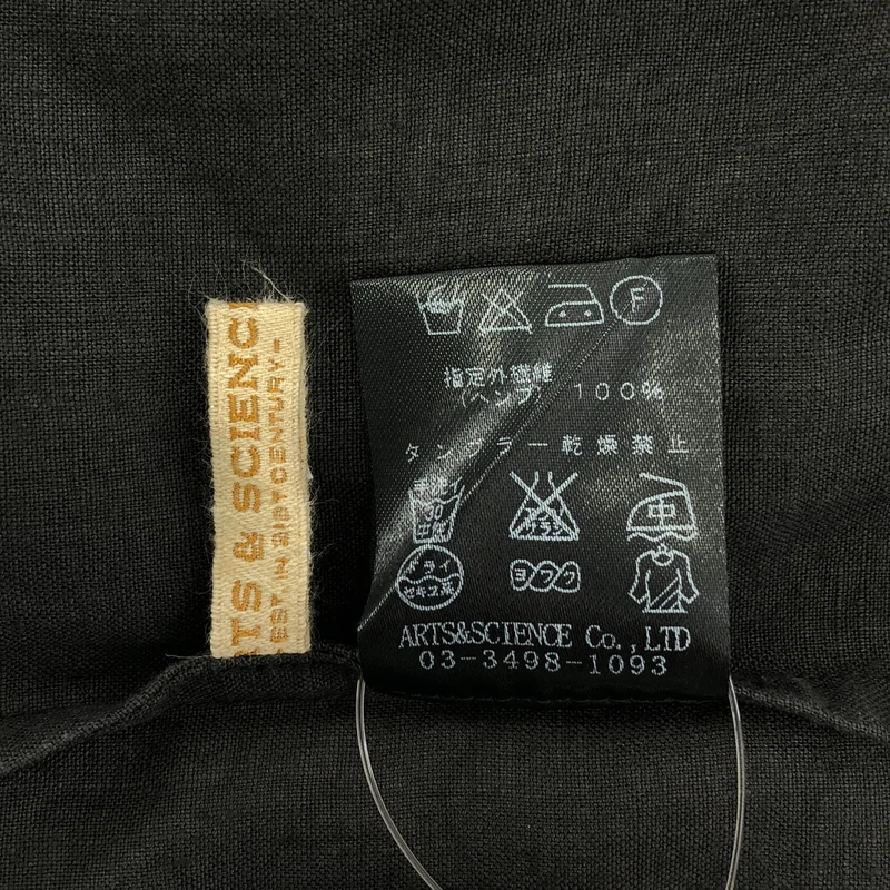 ARTS&SCIENCE / アーツアンドサイエンス | リネン カシュクールワンピース | 1 | レディース