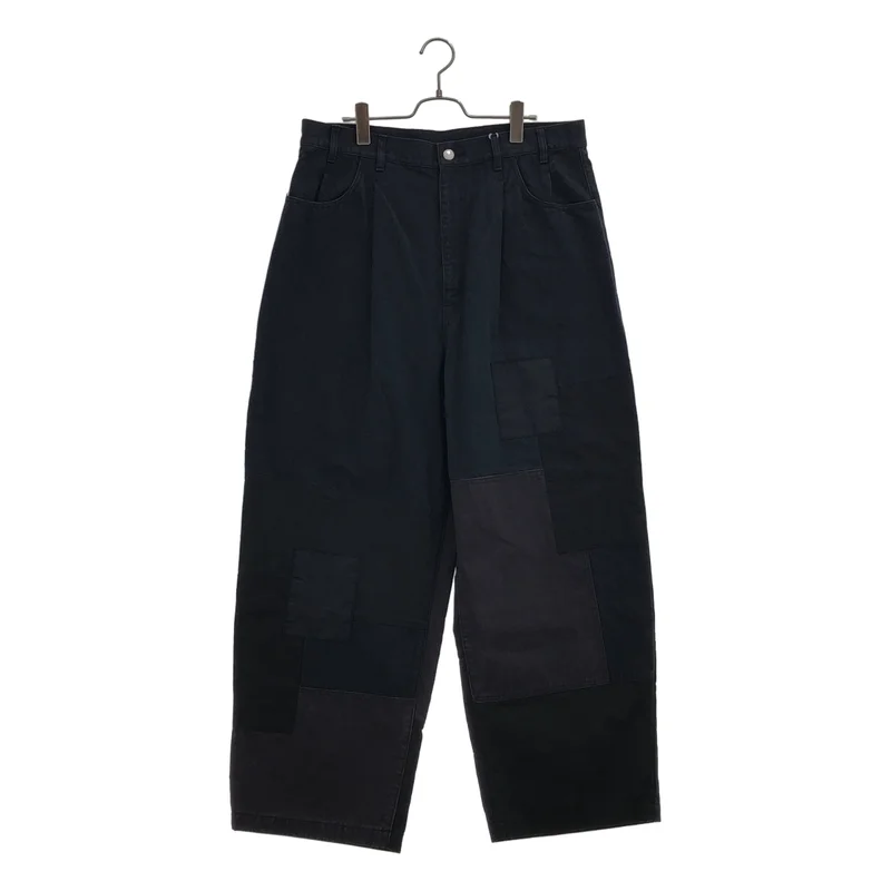 COMME des GARCONS HOMME / コムデギャルソンオム | 2026SS | 綿キャンバス×多素材MIX パンツ HQ-P024 | L | メンズ