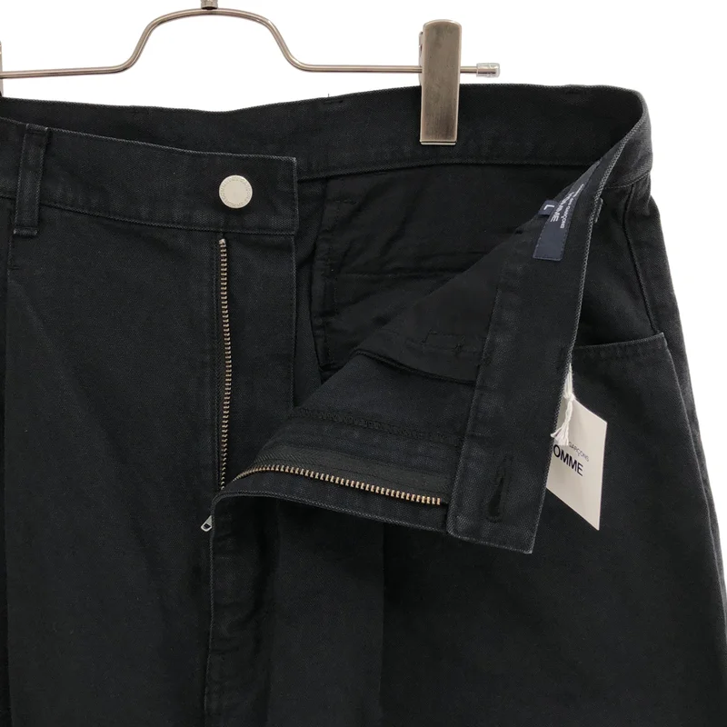 COMME des GARCONS HOMME / コムデギャルソンオム | 2026SS | 綿キャンバス×多素材MIX パンツ HQ-P024 | L | メンズ