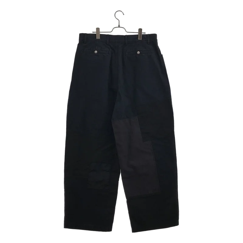 COMME des GARCONS HOMME / コムデギャルソンオム | 2026SS | 綿キャンバス×多素材MIX パンツ HQ-P024 | L | メンズ