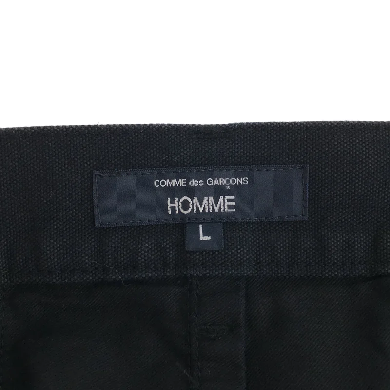 COMME des GARCONS HOMME / コムデギャルソンオム | 2026SS | 綿キャンバス×多素材MIX パンツ HQ-P024 | L | メンズ