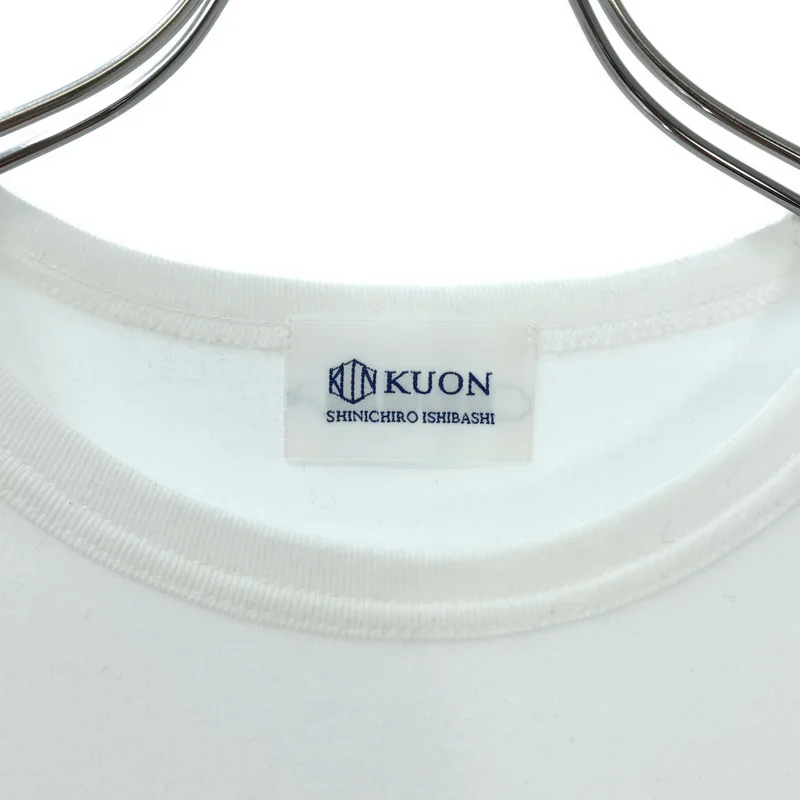 KUON / クオン | 刺し子 トリム ロングスリーブ Tシャツ | L | メンズ