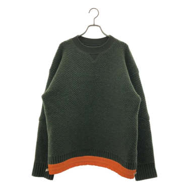 sacai / サカイ | × PORTER / ポーター ロゴジップ クラッチバッグ