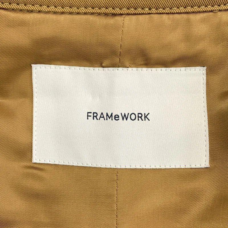 Framework / フレームワーク | 異素材切替 トレンチコート | 36 | レディース