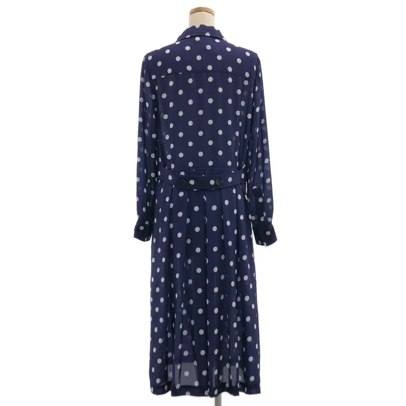COMME des GARCONS COMME des GARCONS / コムコム | 2019SS | ドット ラウンドカラー シアーワンピース | S | レディース