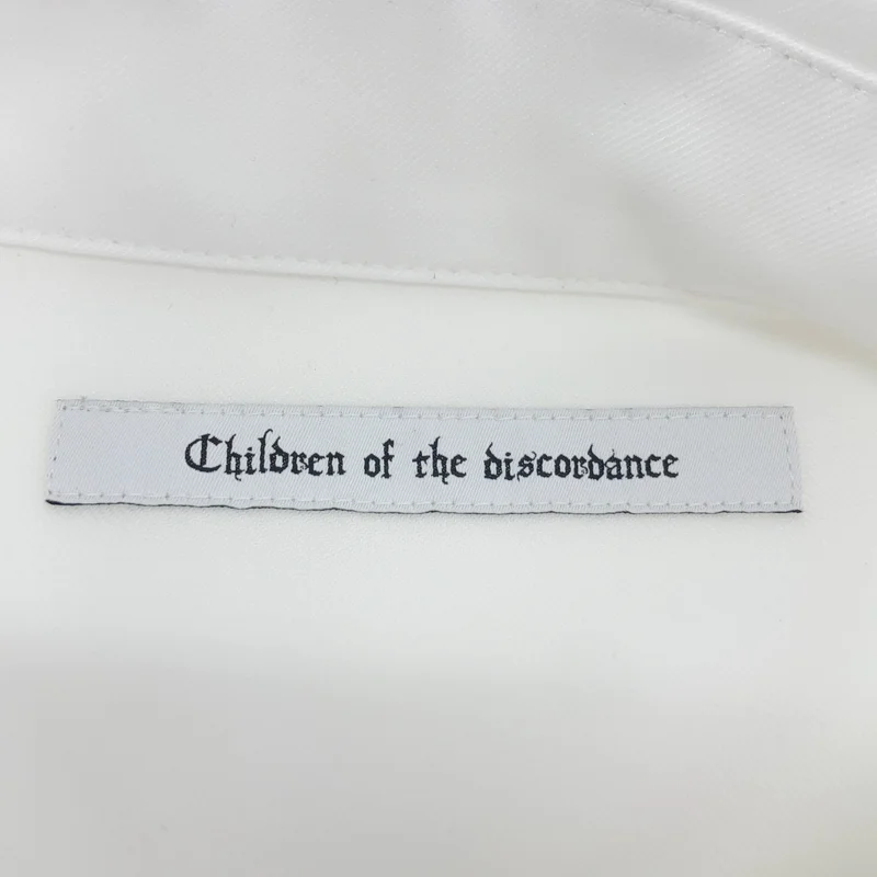 Children of the discordance / チルドレンオブザディスコーダンス | GRAPHIC PRINT REGULAR COLLAR SHIRT LS (8 BALL) / オーバーシルエット ロゴ プリント シャツ | 1 | メンズ