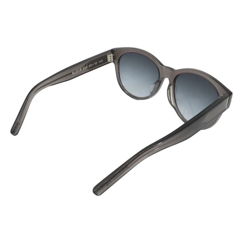 SAINT LAURENT PARIS / サンローランパリ | ウェリントン クリア サングラス | 55□18-140 | その他