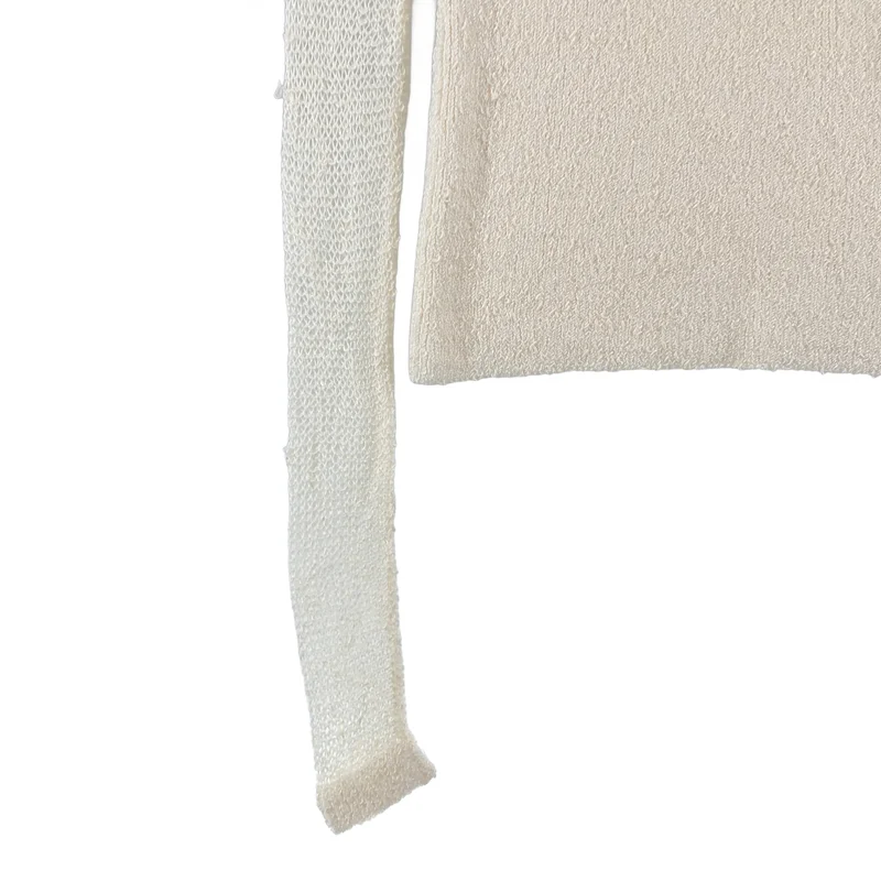 JIL SANDER / ジルサンダー | ストレッチ ロングスリーブ ローゲージニット | 34 | レディース