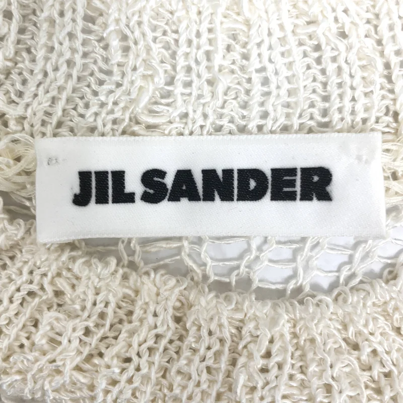JIL SANDER / ジルサンダー | ストレッチ ロングスリーブ ローゲージニット | 34 | レディース
