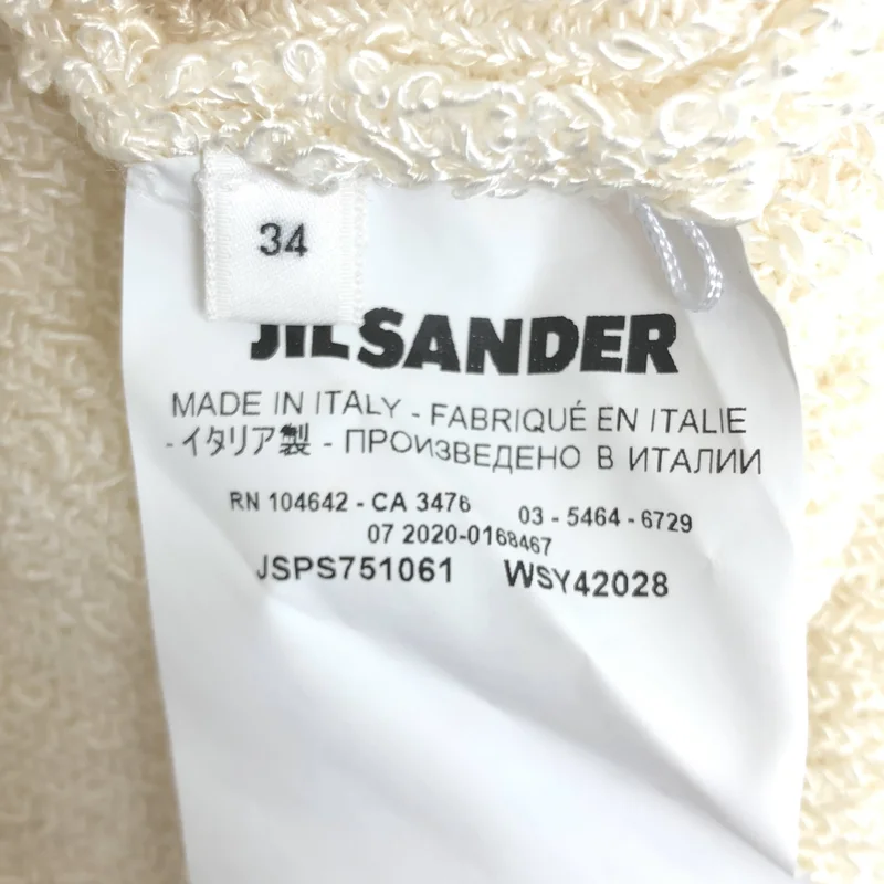 JIL SANDER / ジルサンダー | ストレッチ ロングスリーブ ローゲージニット | 34 | レディース