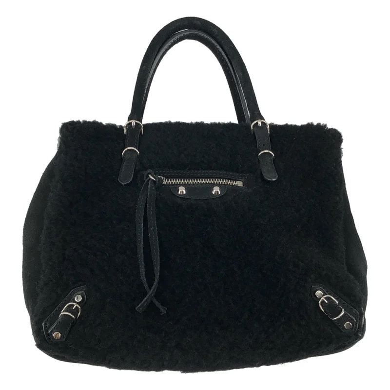 BALENCIAGA / バレンシアガ | ムートン ペーパー ミニ ショルダーバッグ / 305572 |