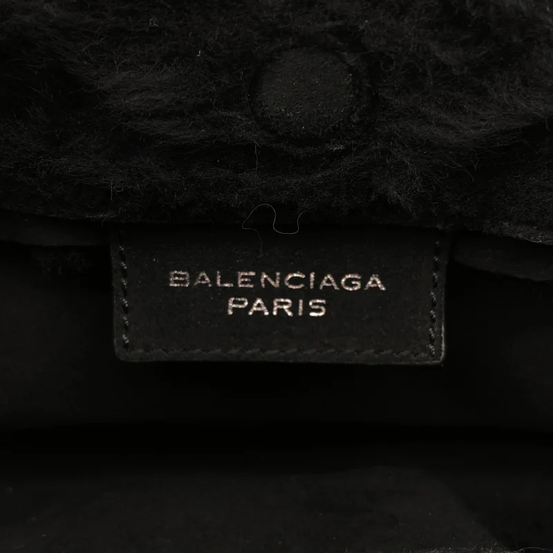 BALENCIAGA / バレンシアガ | ムートン ペーパー ミニ ショルダーバッグ / 305572 |