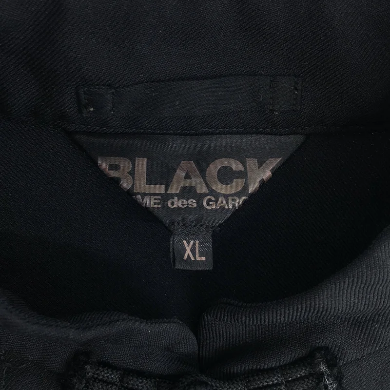 BLACK COMME des GARCONS / ブラックコムデギャルソン | 2014AW | ポリエステル 製品染め チャイナシャツ ロングジャケット | XL | メンズ