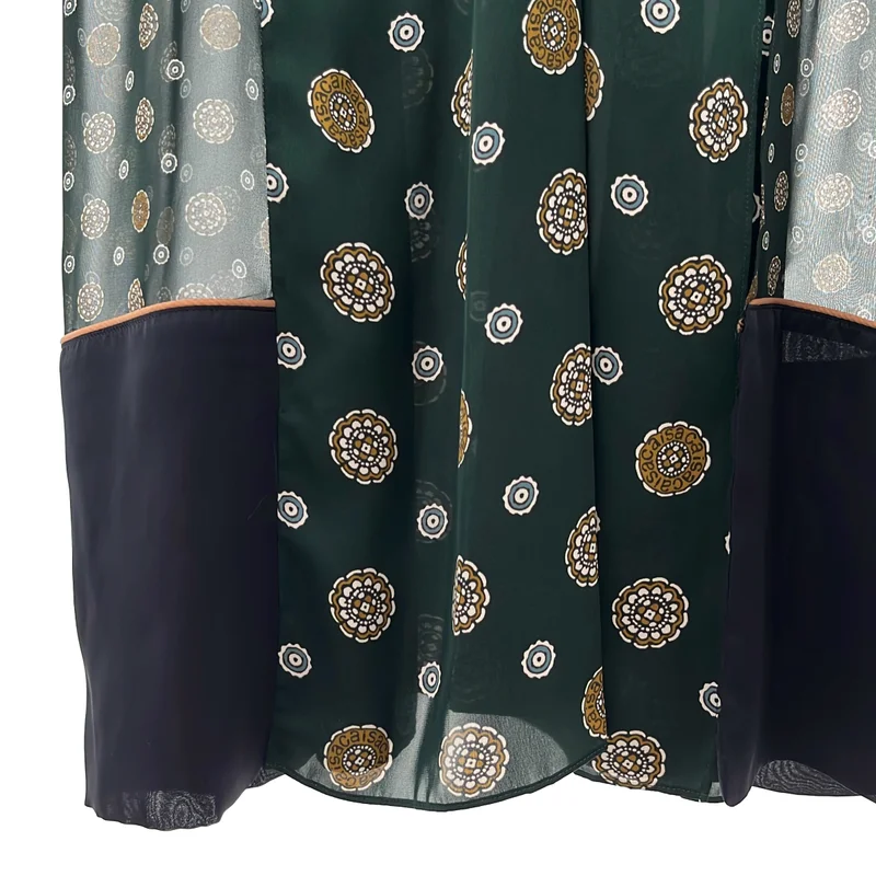 sacai / サカイ | Komon Print Dress レイヤード ワンピース | 3 | レディース