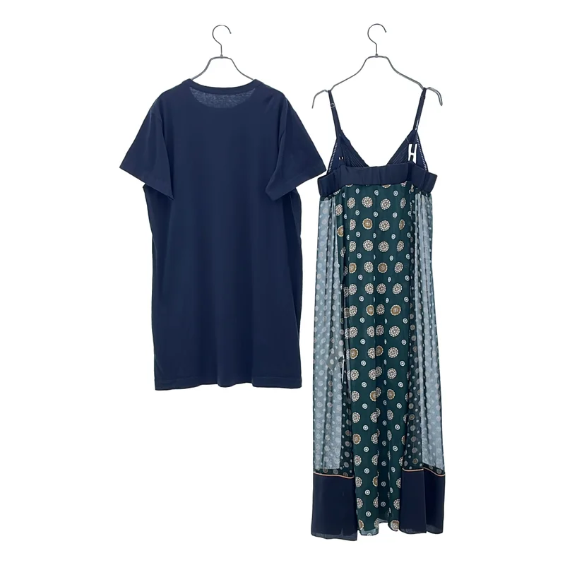 sacai / サカイ | Komon Print Dress レイヤード ワンピース | 3 | レディース