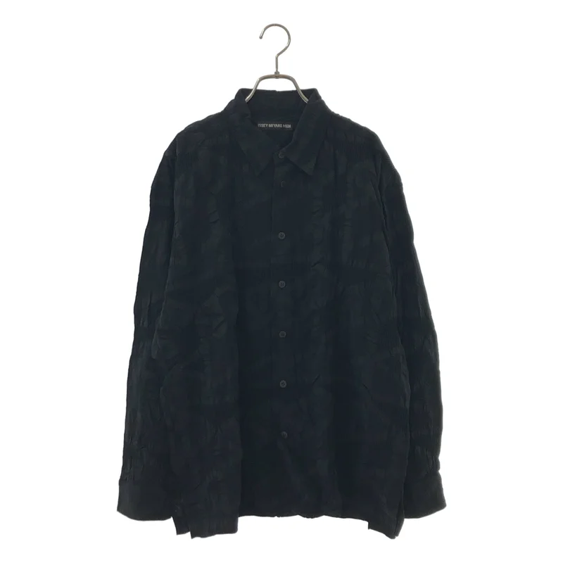 ISSEY MIYAKE MEN / イッセイミヤケメン | 2018AW | ジャガード シワ加工 シャツ | 3 | メンズ