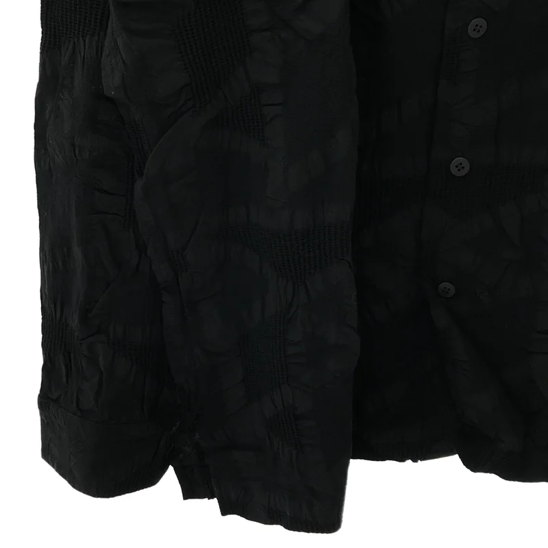 ISSEY MIYAKE MEN / イッセイミヤケメン | 2018AW | ジャガード シワ加工 シャツ | 3 | メンズ