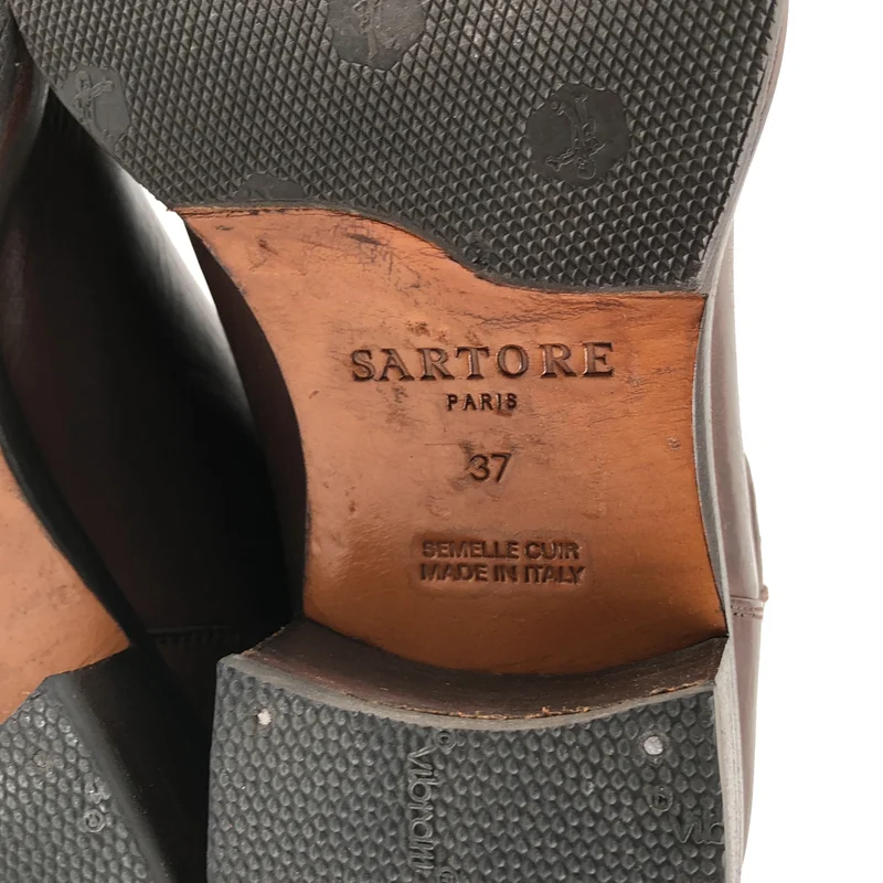 SARTORE / サルトル | レザー ロング ジョッキーブーツ | 37 | レディース