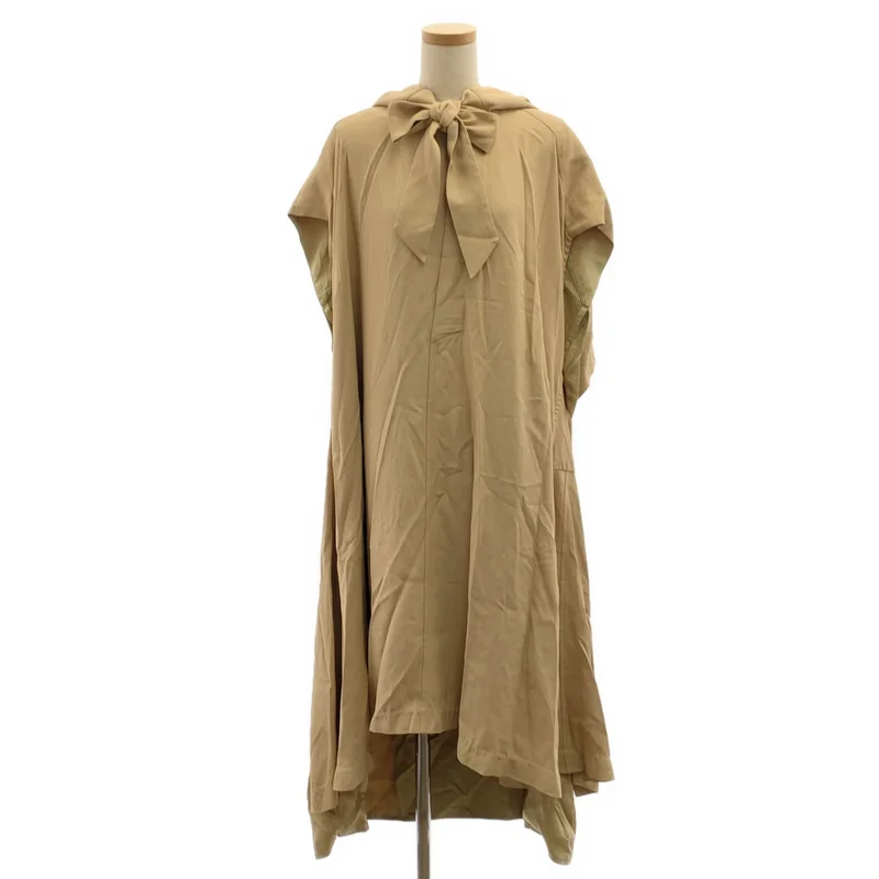 TOGA / トーガ | Acetate Hoodie Dress / アセテートフーデッドドレス ワンピース | 38 | レディース