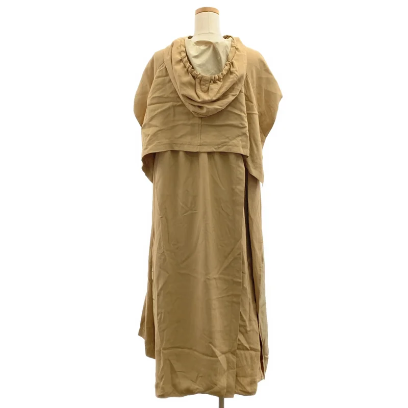 TOGA / トーガ | Acetate Hoodie Dress / アセテートフーデッドドレス ワンピース | 38 | レディース
