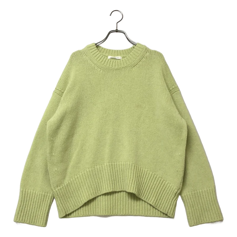 GALERIE VIE / ギャルリーヴィー | ファインウール クルーネック ニット セーター | S | レディース