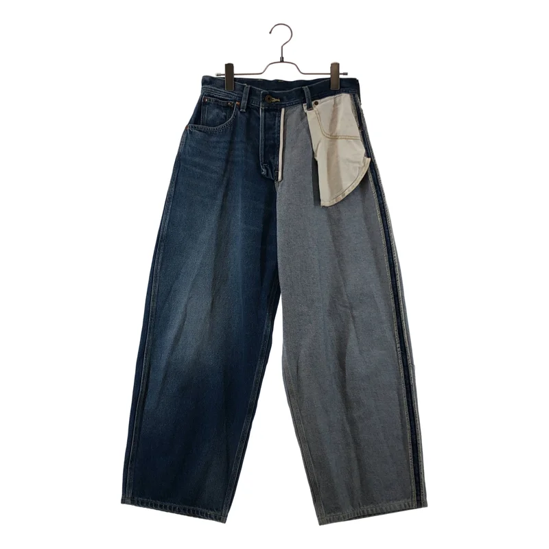 INSCRIRE / アンスクリア | ×lee denim pants / デニムワイドパンツ | S | レディース