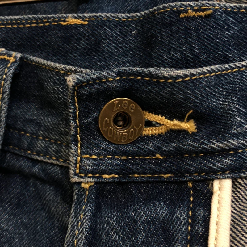 INSCRIRE / アンスクリア | ×lee denim pants / デニムワイドパンツ | S | レディース