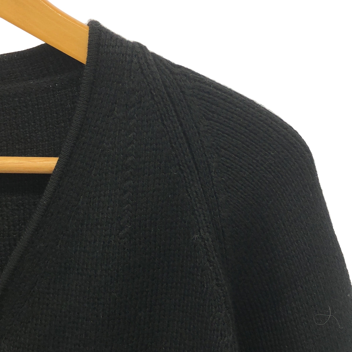 SAINT LAURENT PARIS / サンローランパリ | 2014 | エディ期 ウール Vネックカーディガン | XS | ブラック | レディース SAINT LAURENT PARIS / サンローランパリ | 2014 | エディ期 ウール V