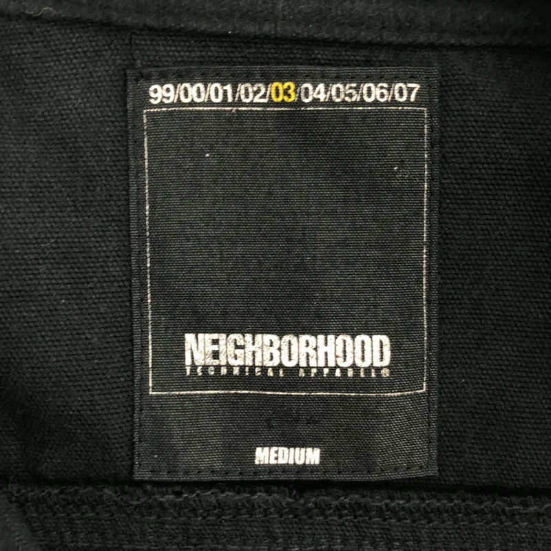 NEIGHBORHOOD / ネイバーフッド | コットン フランネル ロゴ ワークシャツ | M | メンズ