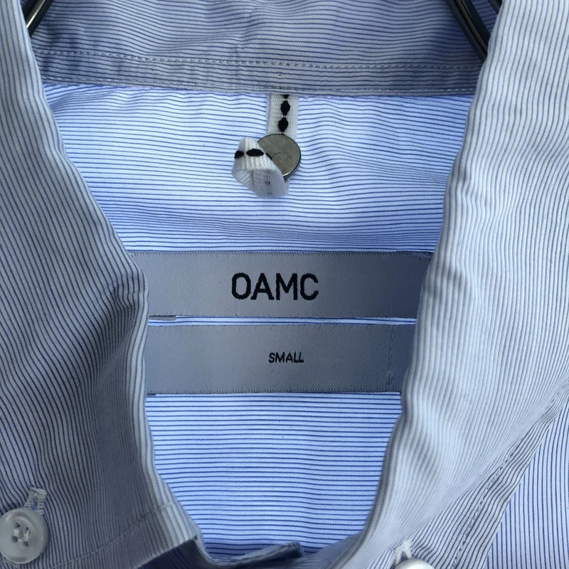 OAMC / オーエーエムシー | ストライプ プリント レギュラーカラーシャツ | S | メンズ