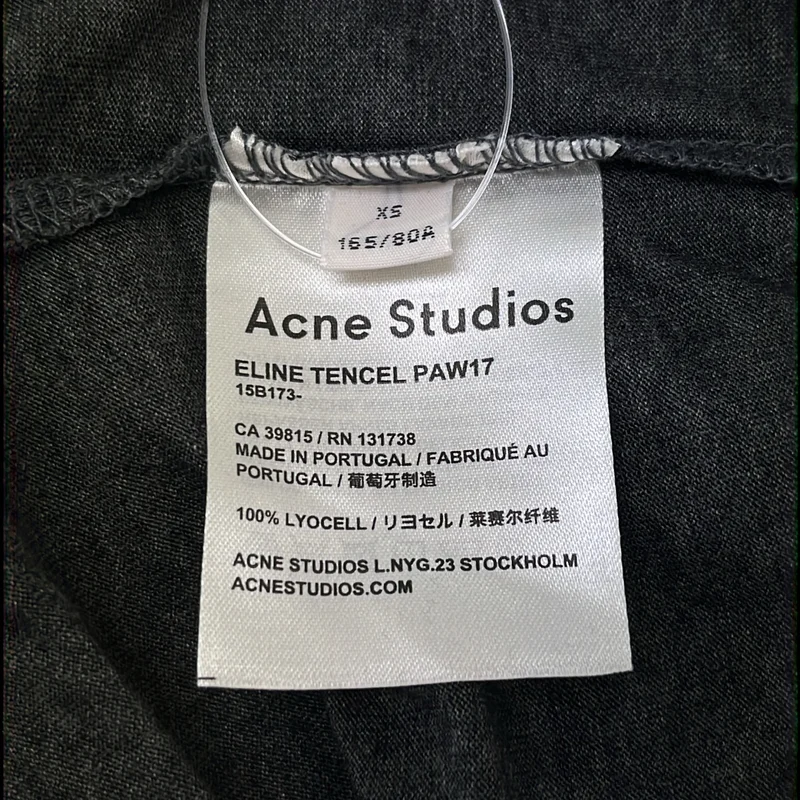 Acne Studios / アクネストゥディオズ | リヨセル ロングスリーブ カットソー | XS | レディース