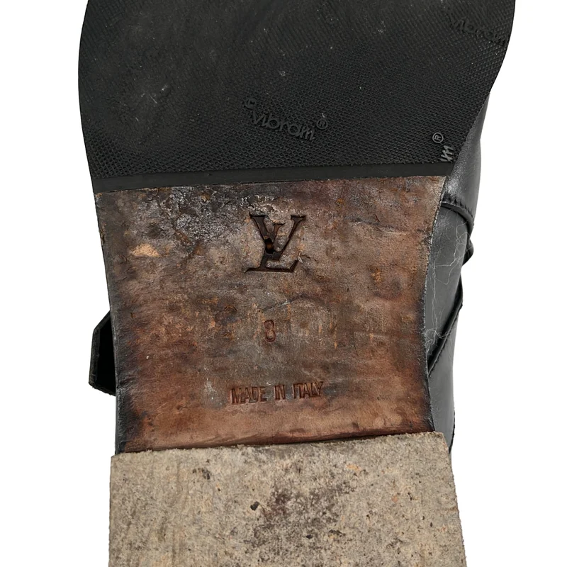 Louis Vuitton / ルイヴィトン | シングルモンクストラップ レザーシューズ | 8 | メンズ